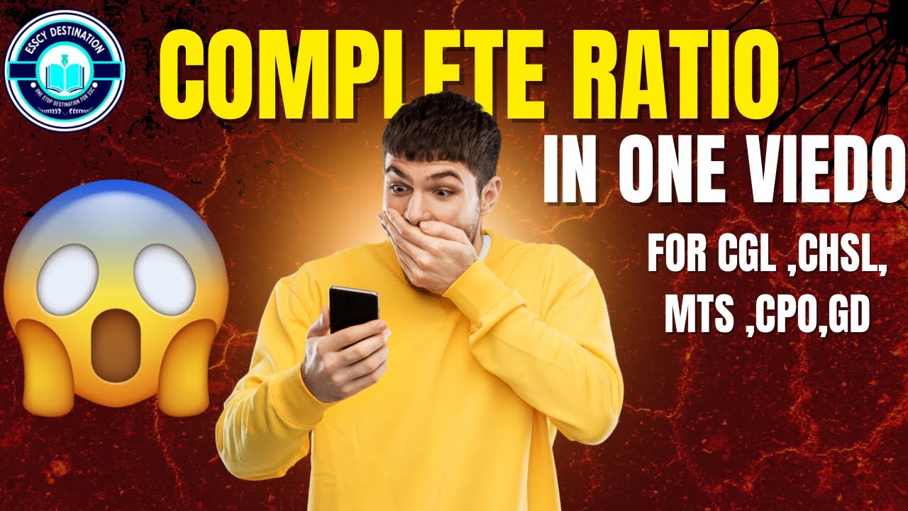 Ratio & Proportion COMPLETE in One Video | SSC Maths Full Chapter | All Concepts + PYQs