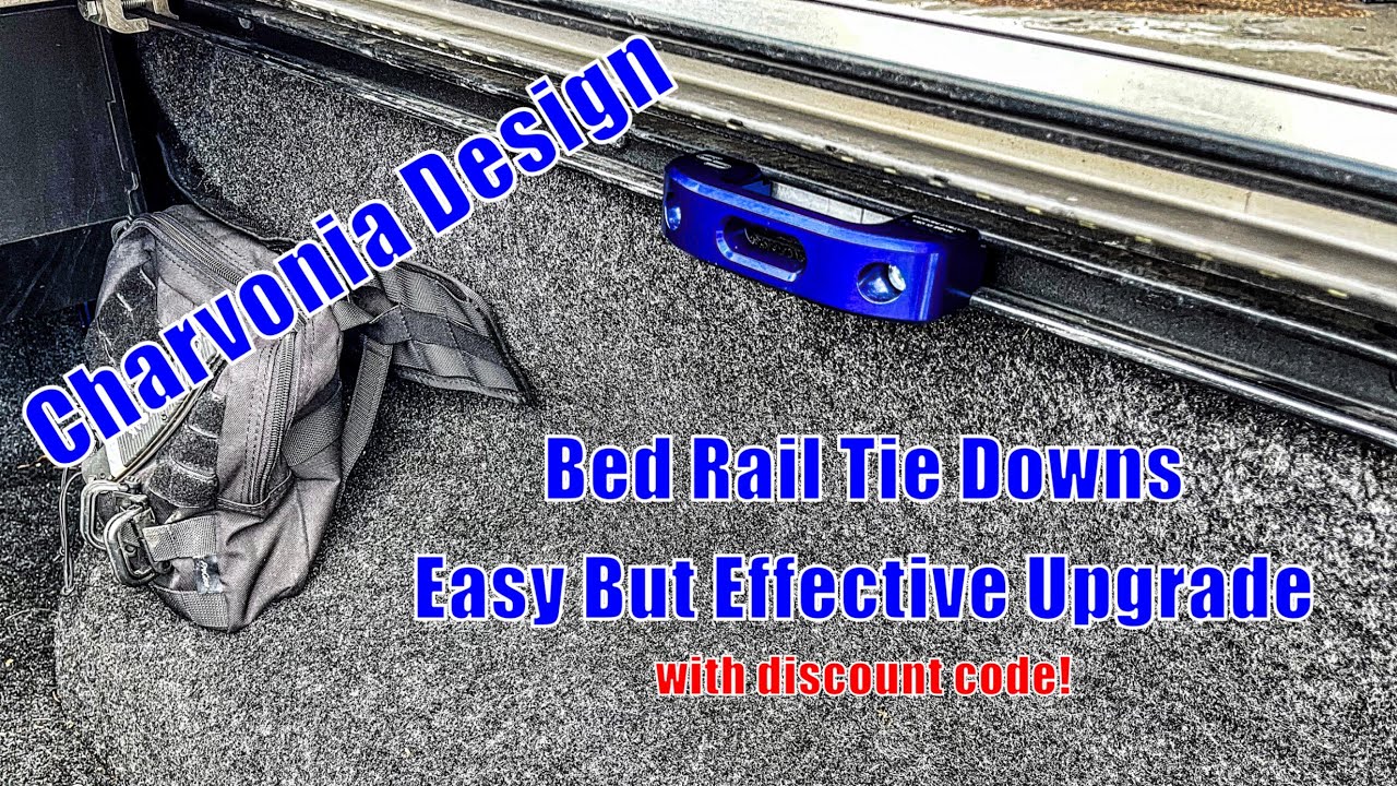 Bed Rail Tie Downs, Key Advantages Over Stock Cleats For Our Toyota Tundra and Tacoma!