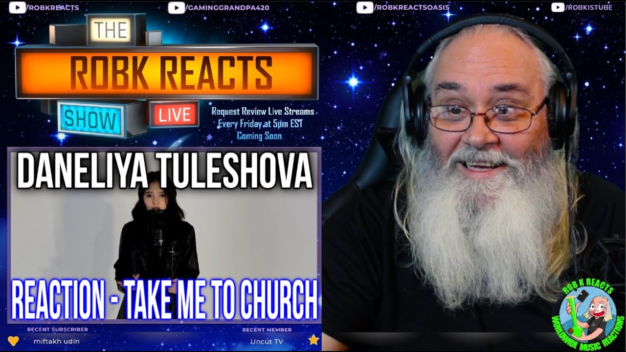 Daneliya Tuleshova Reaction - Take Me To Church / Hozier cover - Requested