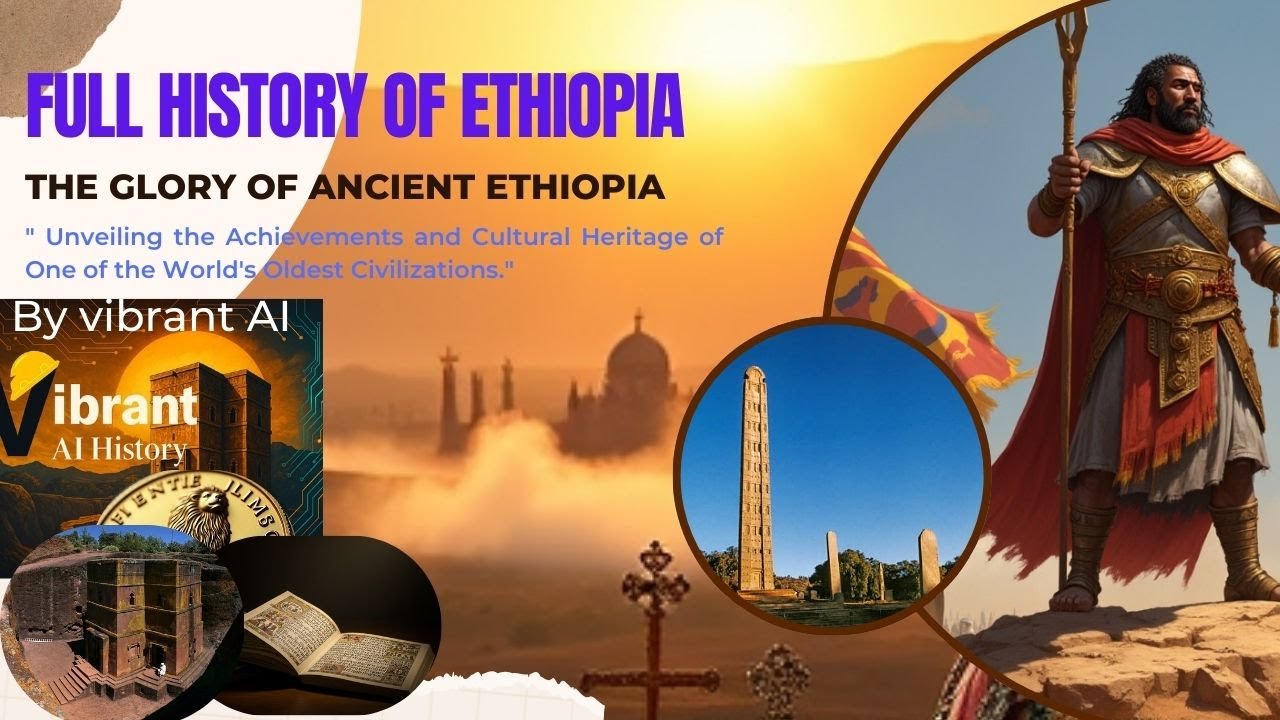 Ethiopian History from Creation to Empire-Full History Of Ancient Ethiopia- Reimagined BY AI