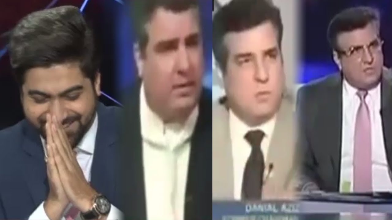 Anchor Syed Haider Ali plays old clips of Daniyal Aziz when he uses to criticize PMLN