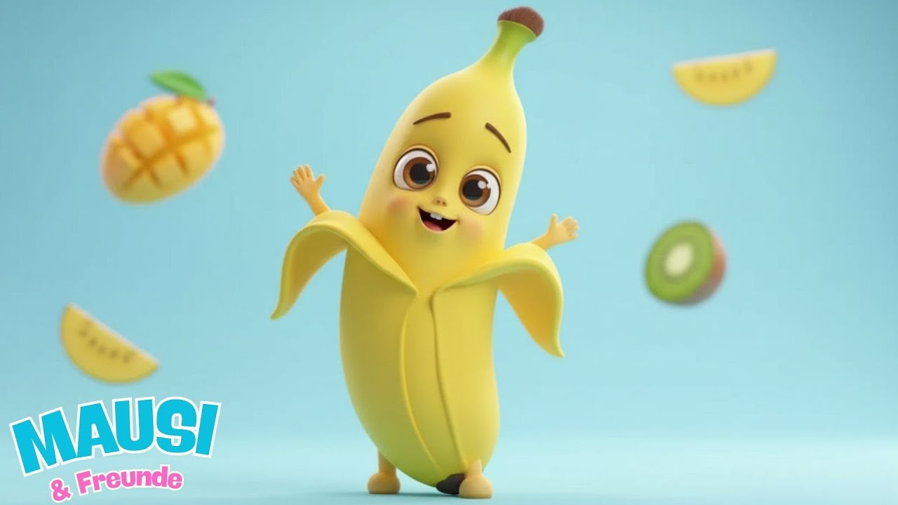 Mango, kiwi, banane 🍌 Collage von Kinderliedern 👶🏻 Mausi & Freunde