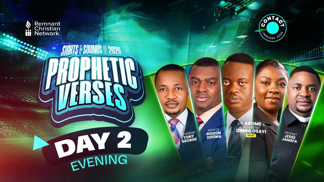 RCN, Makurdi || Prophetic Verses || Prophet Jesse Jangfa || Day 2 Evening  || 24th January, 2026