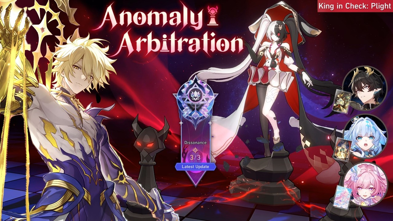NEW Anomaly Arbitration: Plight | Phainon E6S5 w/ Cyrene vs Sparxie LV 120| Honkai: Star Rail v. 4.0