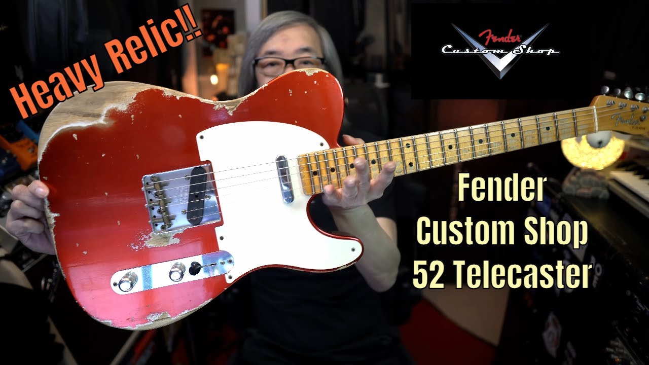 As Tele as can be! The Fender Custom Shop 52 Telecaster Heavy Relic by C W  Fleming