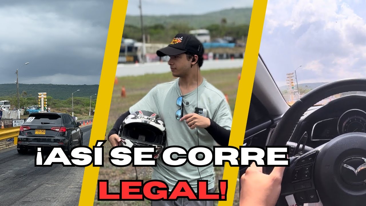 ¿COMO CORRER UN PIQUE LEGAL EN BARRANQUILLA? |  VLOG EN LA MEJOR PISTA DE 1/4 DE MILLA DE COLOMBIA