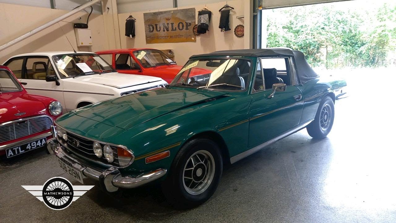 1974 TRIUMPH STAG AUTO | MATHEWSONS CLASSIC CARS | AUCTION: 4, 5 & 6 SEPTEMBER 2024