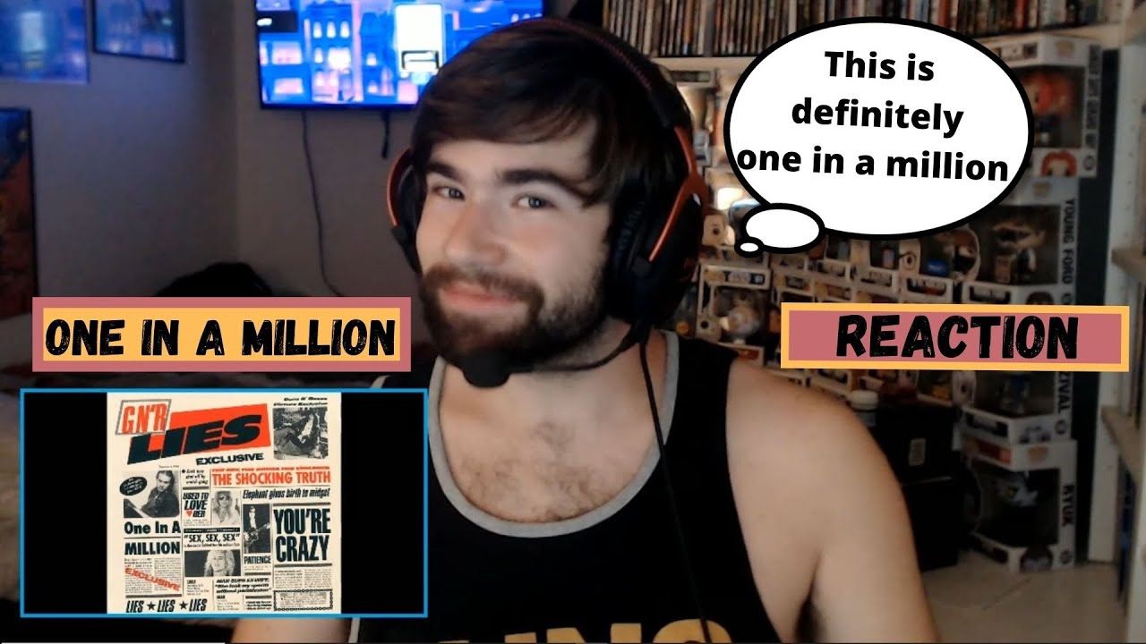 First Time Hearing - Guns N Roses - One In A Million - Reaction!