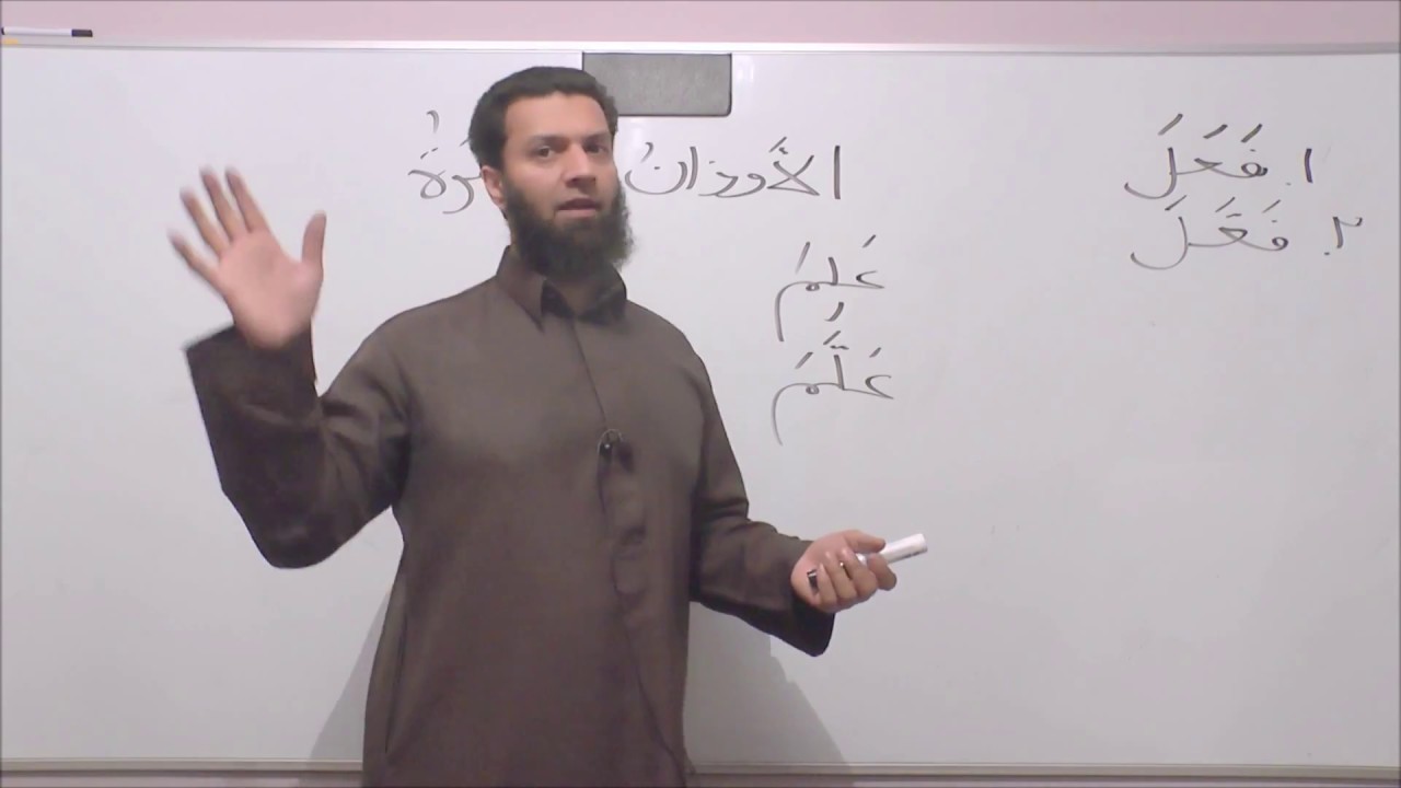 Arabic Grammar For All - Lesson 29 - Part 1 - الْأَوْزَانُ الْعَشَرَةُ - Abu Sulaymaan