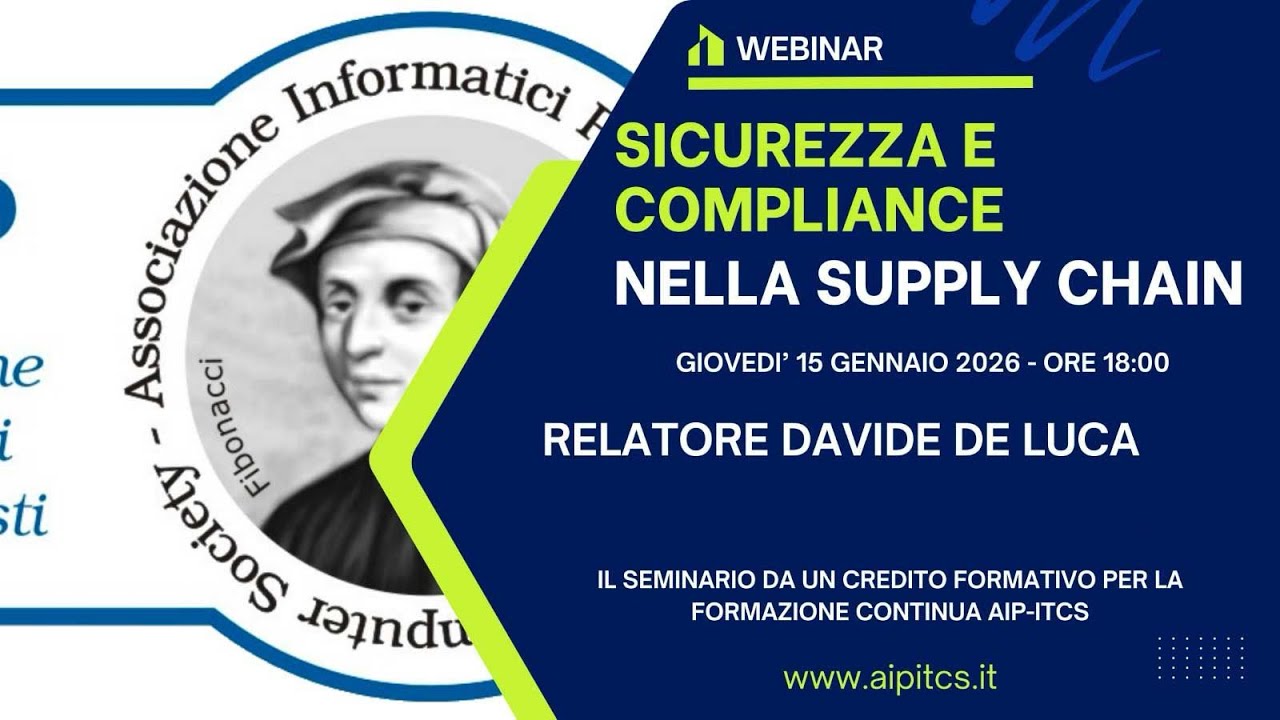 Sicurezza e Compliance nella Supply Chain