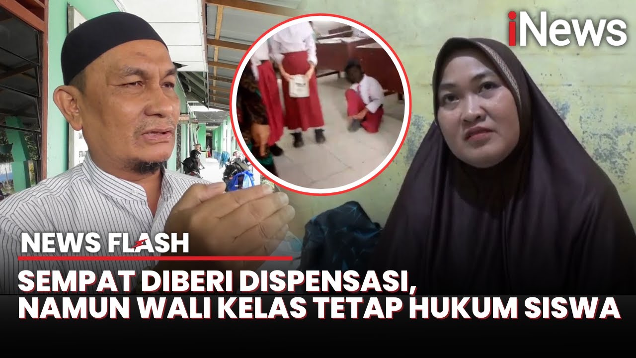 Kontroversi Siswa Dihukum Duduk di Lantai, Kepala Sekolah Ceritakan Kronologinya | News Flash