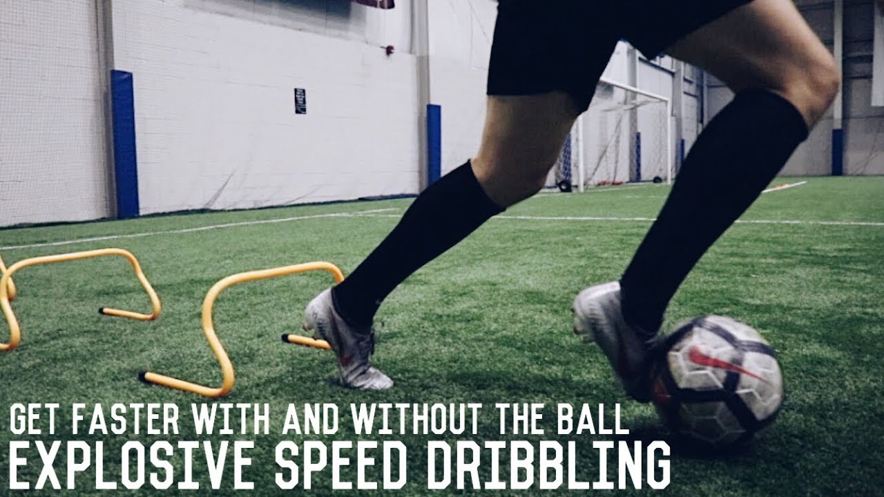 Explosive Speed Dribbling Session | Get Faster With And Without The Ball