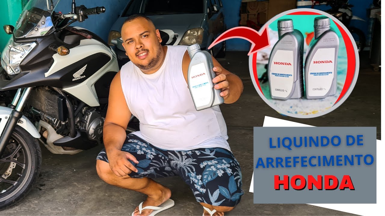 TROCANDO O LIQUIDO DO RADIADOR - NC 700