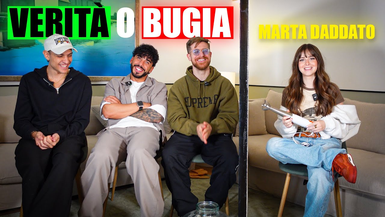 LIE THROUGH YOUR SHAME OR TELL THE TRUTH with MARTA DADDATO - THIS IS THE HARDEST CHALLENGE EVER!