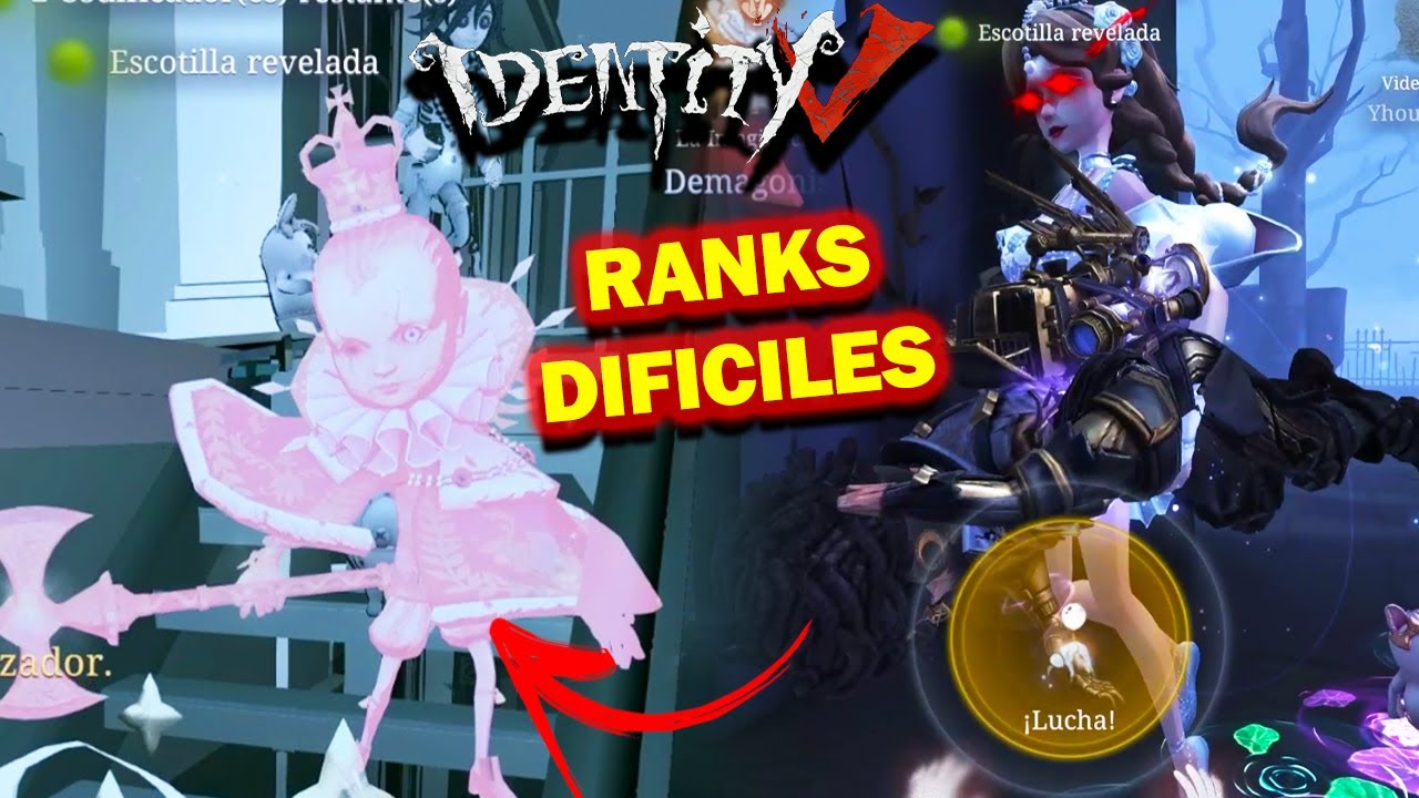 Se COMPLICAN las RANKEDS con los CAZADORES MAIN | Identity v español