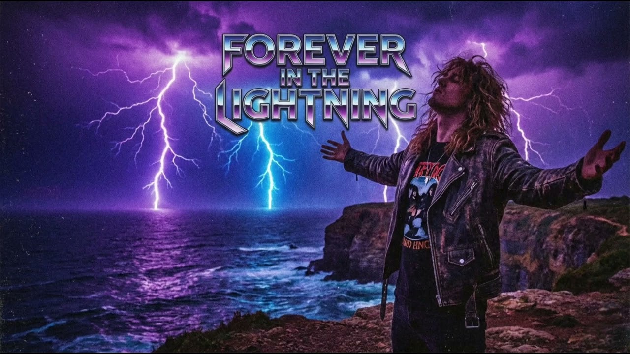 Forever in the Lightning - san h. Music (AI Generated) | 80s Power Ballad / Arena Rock