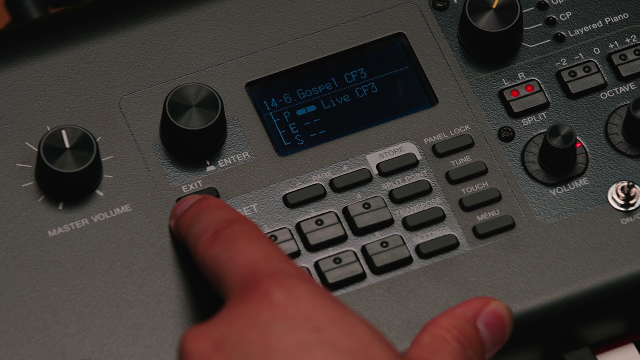 Yamaha | CP88/73 Tips | Manage & Organise Live Sets