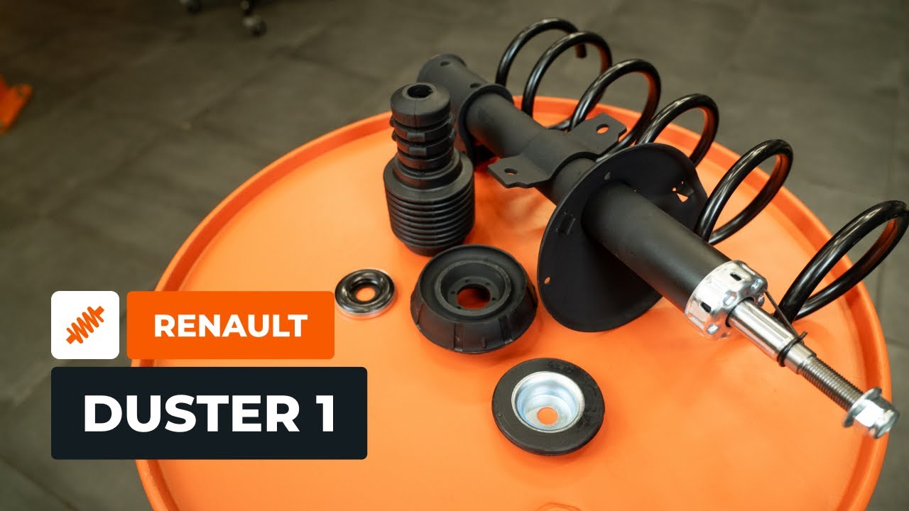 Cómo cambiar un puntal de suspensión trasero en RENAULT DUSTER 1 [TUTORIAL AUTODOC]