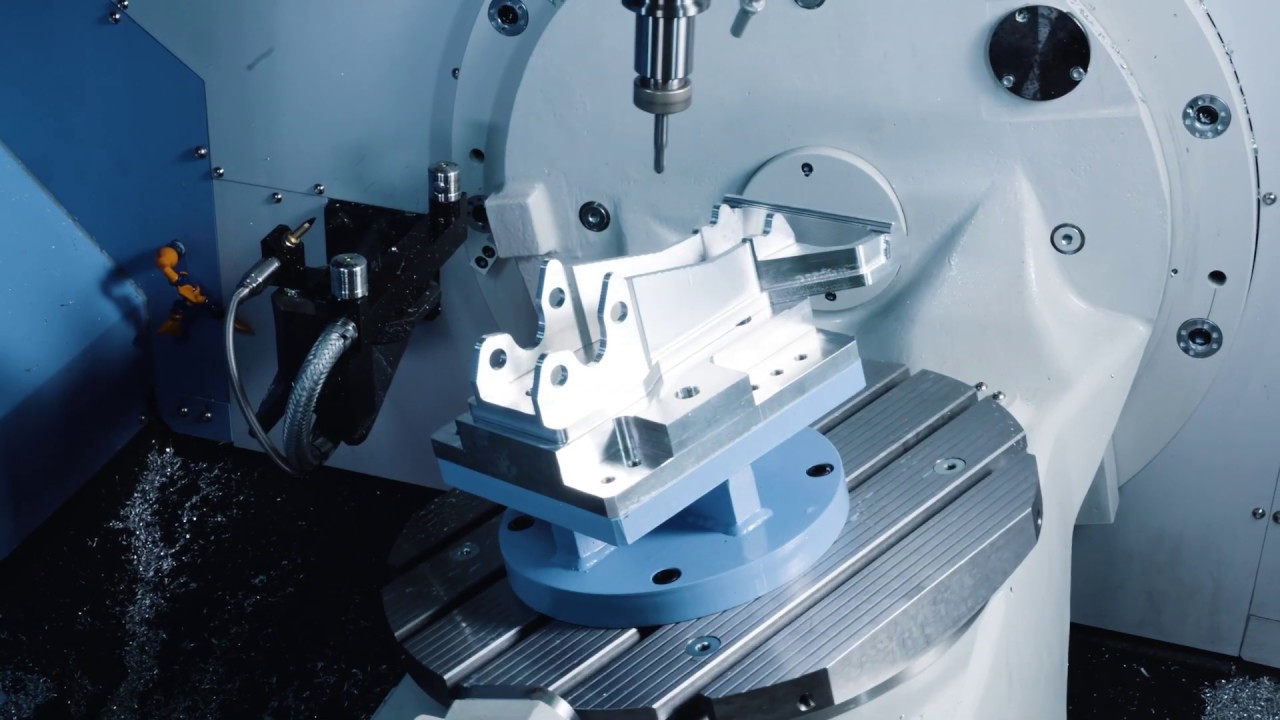 The ALL-NEW DVF 5000 5-AXIS Vertical Machining Center