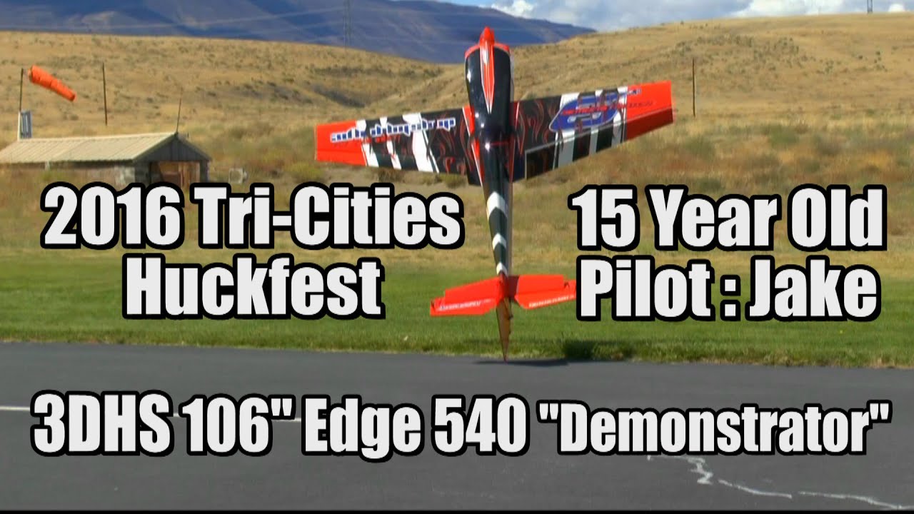 106&rdquo; 3DHS Edge 540 Demonstrator at Tri-Cities Huckfest 2017