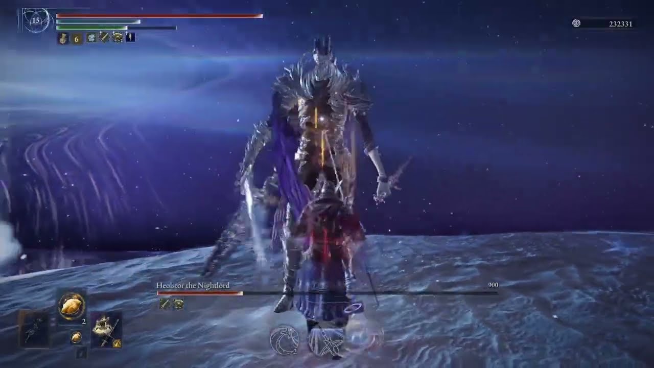 Lumpy and his beloved Flamberge vs. Heolstor the Nightlord (no-hit)