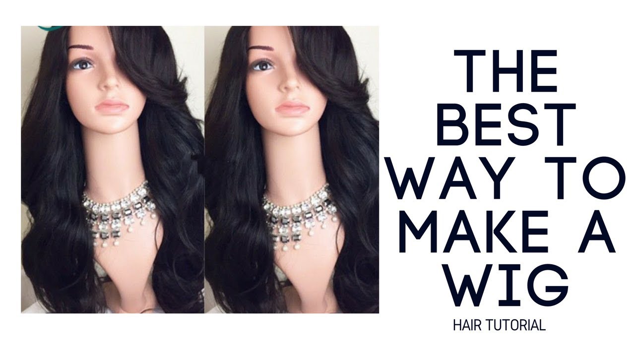 STEP BY STEP DIY EASY WIG TUTORIAL WITH LACE CLOSURE
