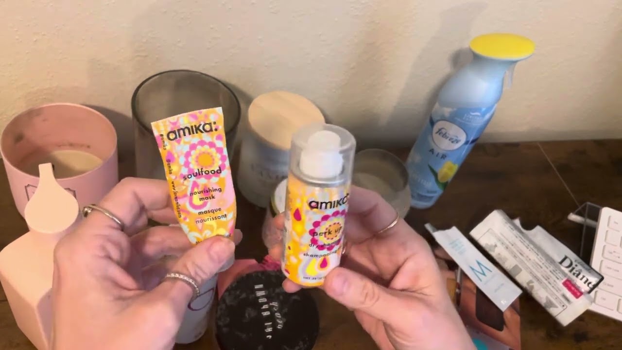 July - August empties | use what you have | declutter | No buy | no spend