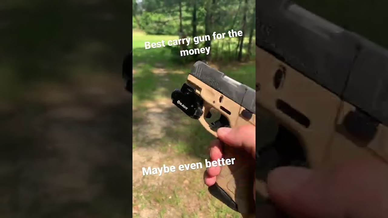 Taurus G3c best gun for your money. Budget carry options
