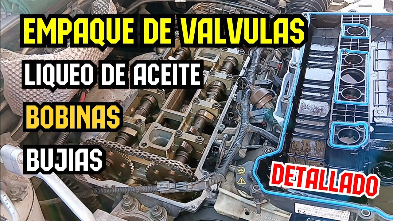 Cambiar Empaque de Tapa de Válvulas Ford Focus 00-11 Limpieza de Bobinas, Cambio de Bujias, Completo