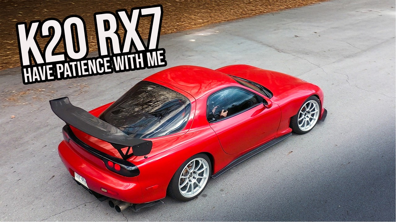 Further Development on the K20 swapped RX7