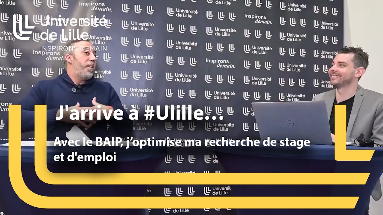 J'arrive &agrave; #Ulille&hellip; Avec le BAIP, j&rsquo;optimise ma recherche de stage et d'emploi