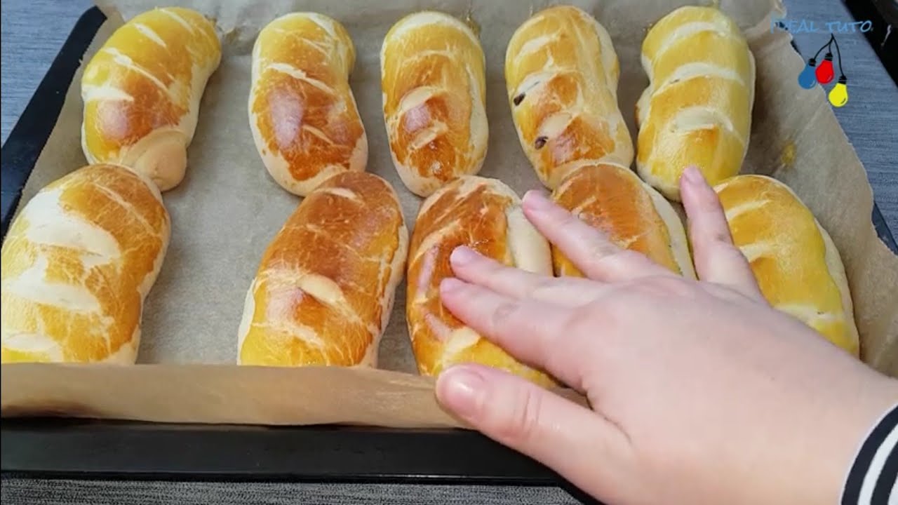 Pain au lait fait maison sans pétrin
