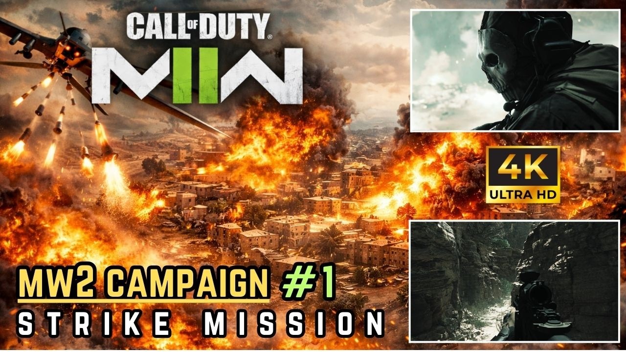 MW2 2022 Gameplay Part 1 | Strike Mission | Modern Warfare 2 Campaign Walkthrough