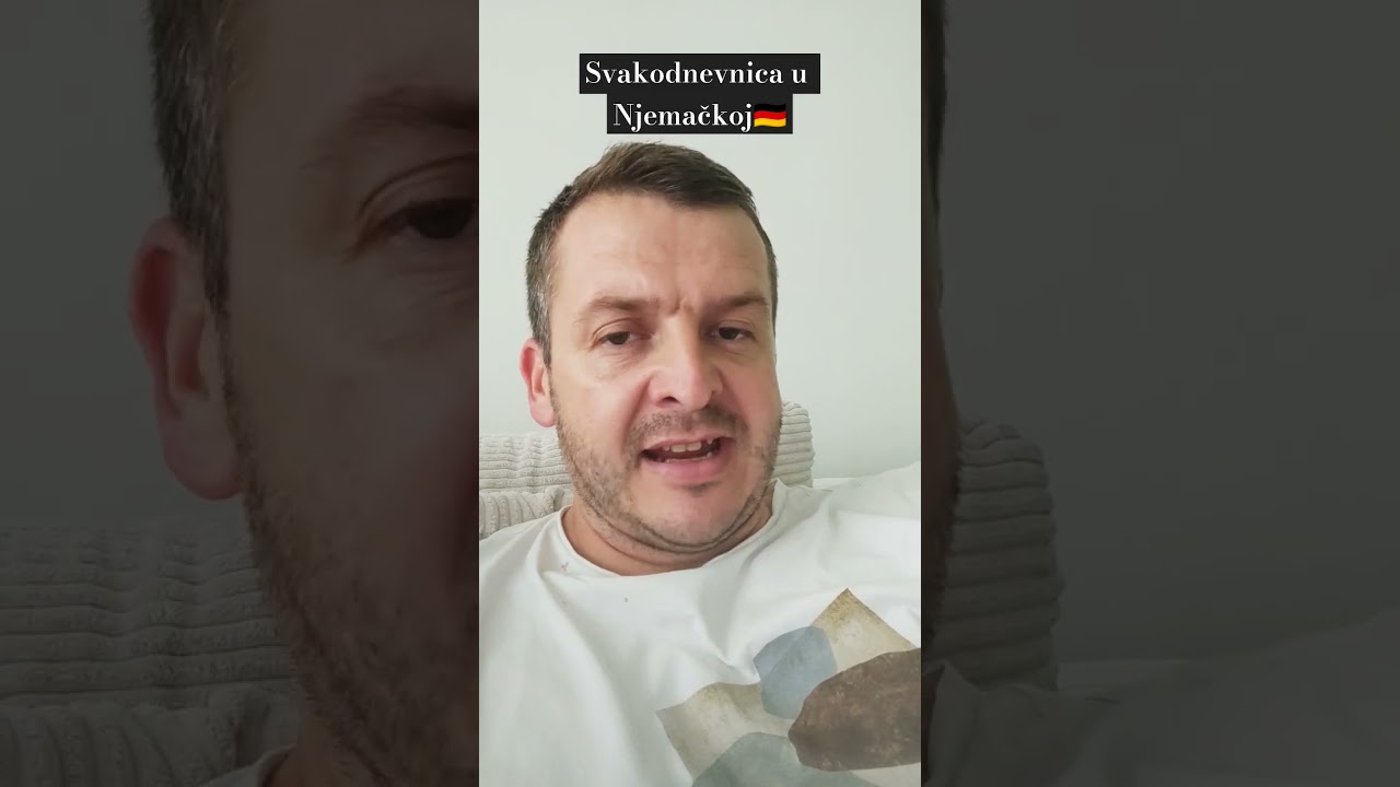 Svakodnevnica u Njemačkoj ( Kako se njemac "hoće"🤣) 