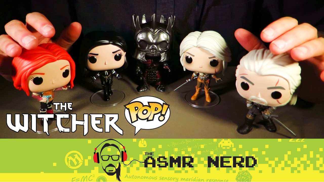 ASMR Whisper: NEW MICROPHONES! Unboxing Witcher 3 Funko Pops