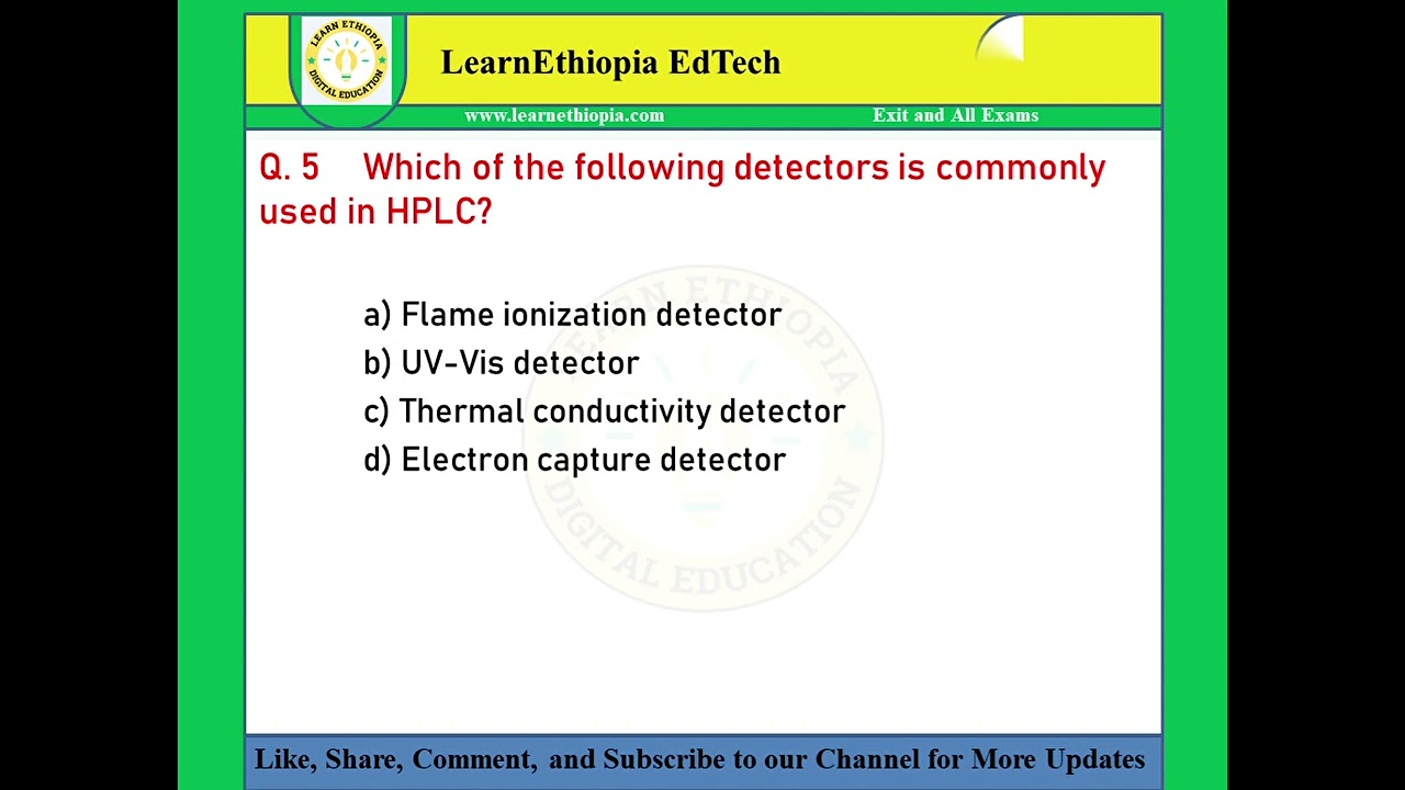 Pharmaceutical Analysis I and II | Model Exit Exam Questions for Pharmacy Exit Exam