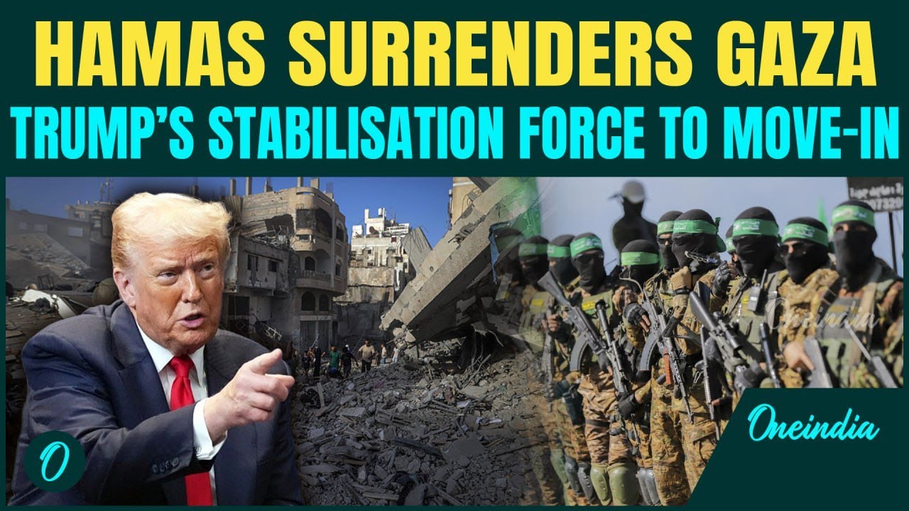 Trump to RULE Gaza? Hamas' Al-Qassam FIGHTERS FORCED to GIVES-UP Control | Trump&rsquo;s ISF Enters Gaza