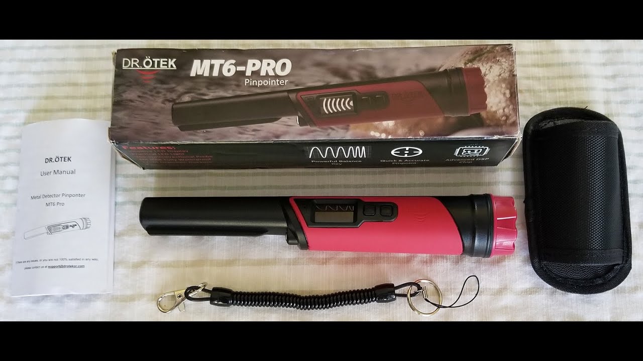 GARRETT Carrot Killer?? Dr Otek MT6 PRO Pinpointer Unboxing and Feature Set