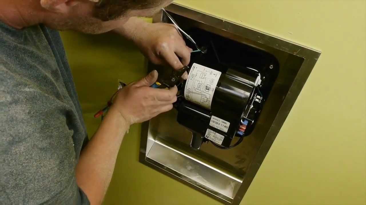 Recess Kit Installation - Excel Dryer (Video 2)