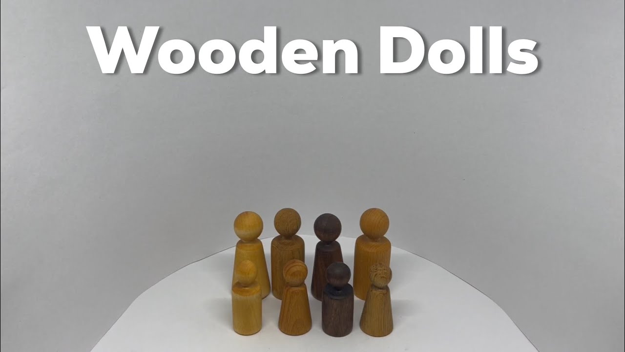 Bloon Toys Wooden Peg Dolls