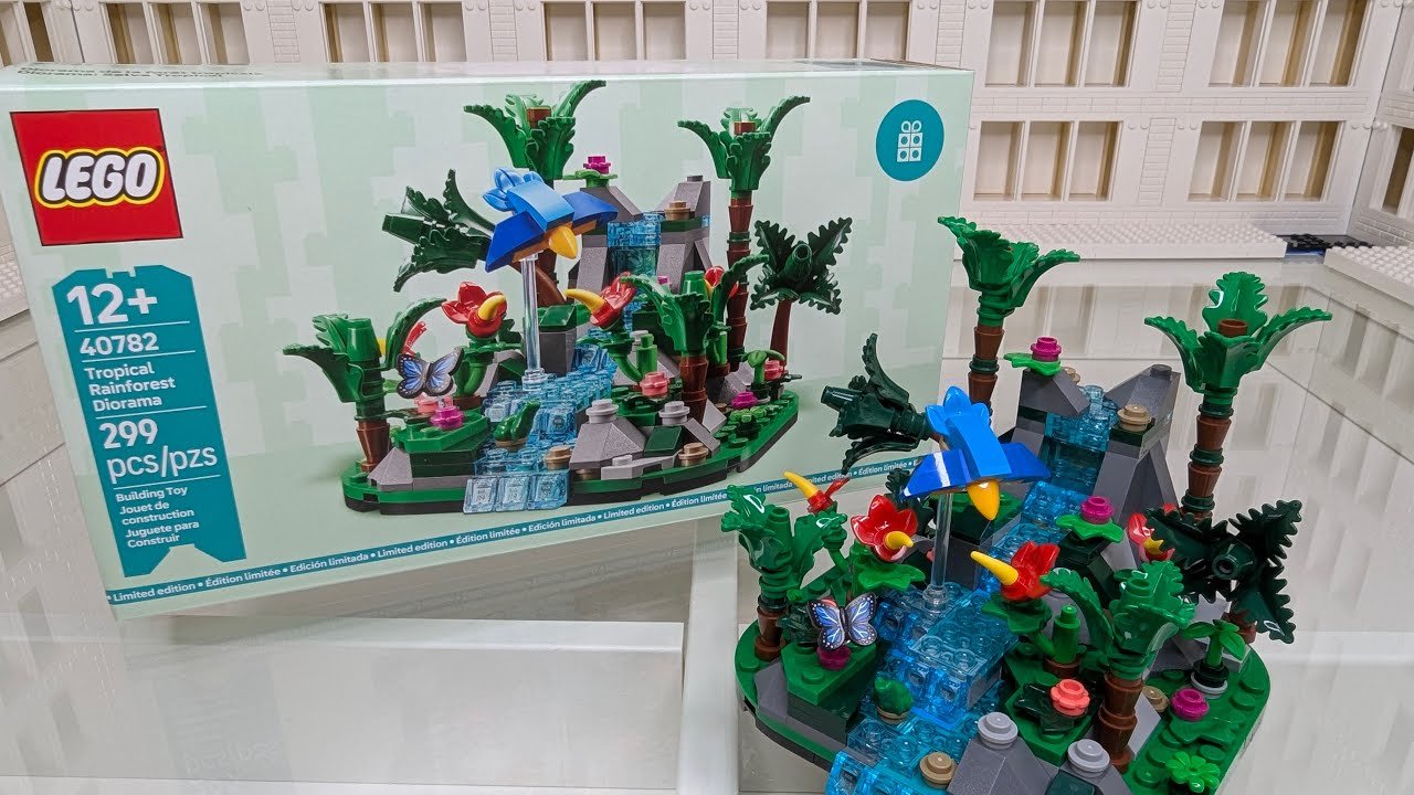 LEGO Tropical Rainforest Diorama GWP - LEGO Speed Build 370