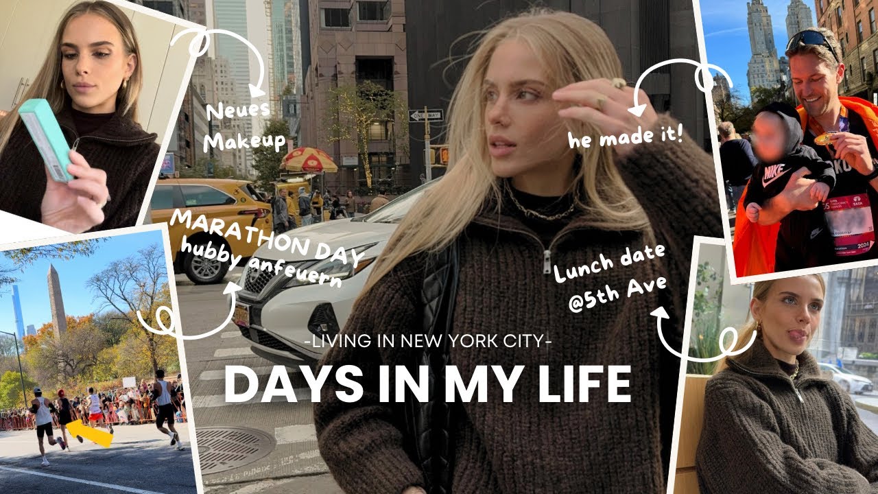 vlog | NYC marathon (kleiner fail), neues makeup unboxing & testen, 5th avenue stroll