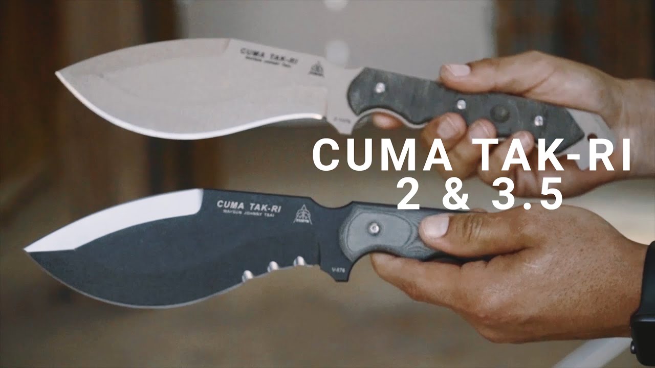 TOPS Cuma Tak-Ri 2 and 3.5, THE KNIFE OF SNAKE EYES MEETS THE GREAT OUTDOORS