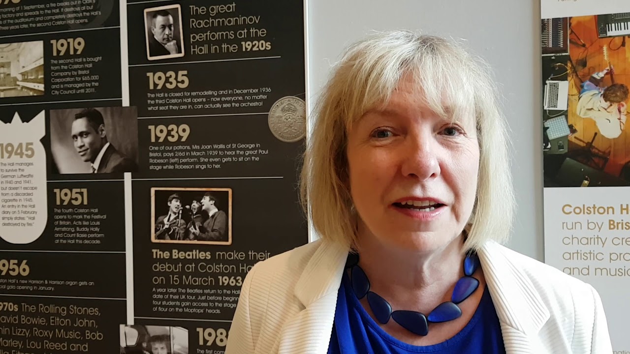 Louise Mitchell on the Colston Hall's transformation progress