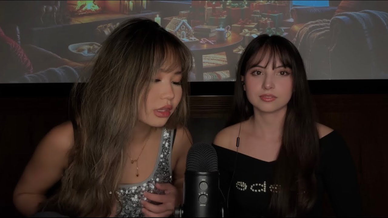 my friend tries asmr for the first time
