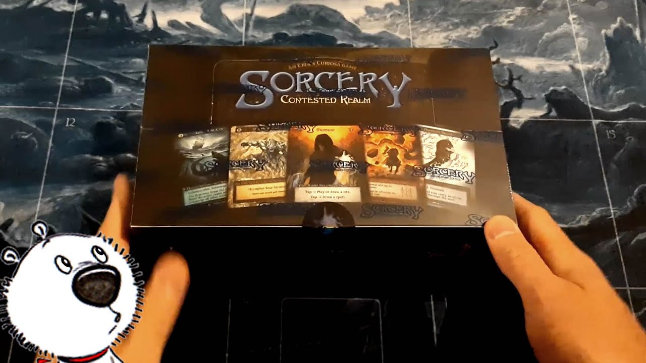 Opening a Sorcery Contested Realm Alpha Booster Box!