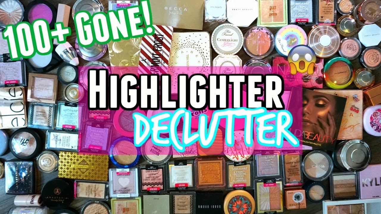 FINALLY... BEYOND HUGE HIGHLIGHTER DECLUTTER & COLLECTION!!