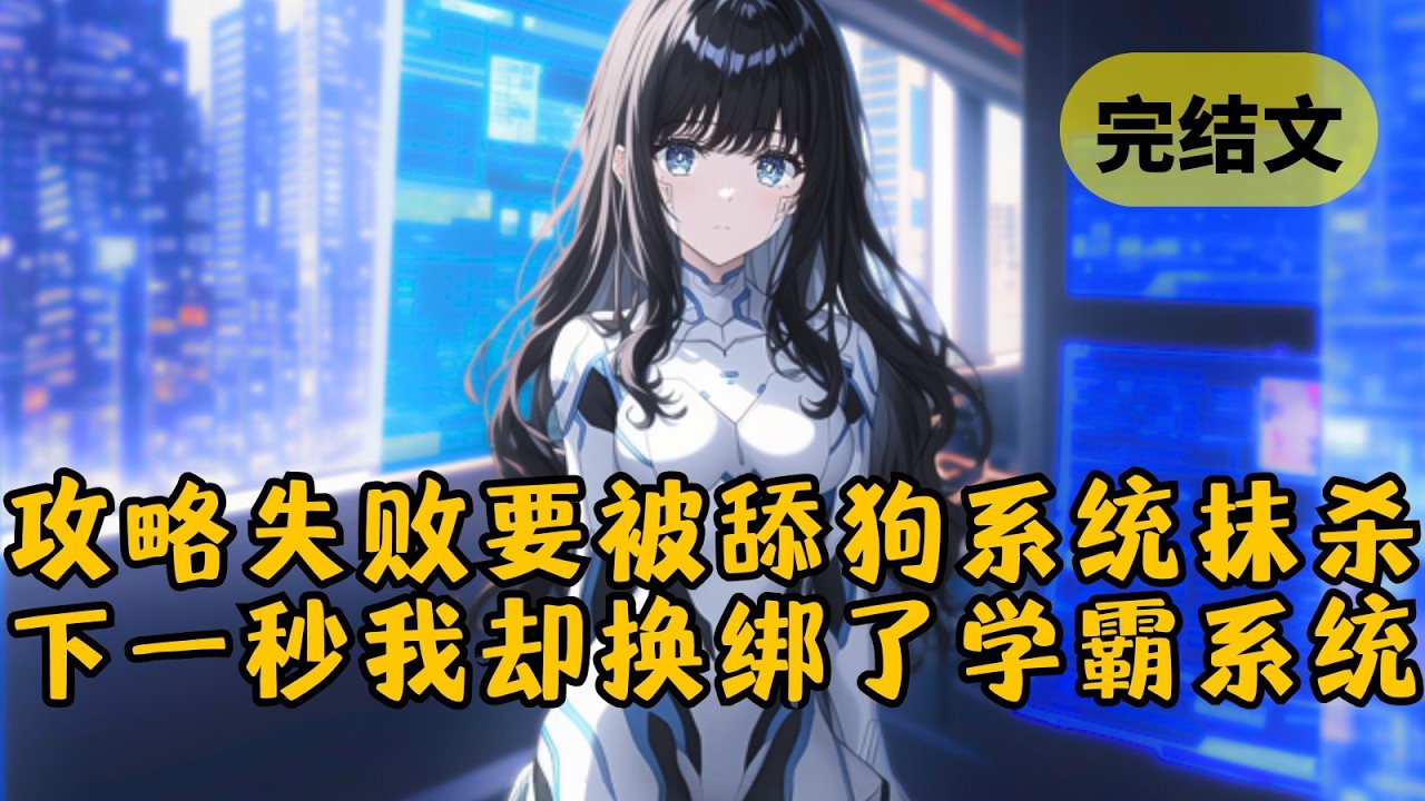 【反套路】攻略对象和转校生接吻时，我被判定任务失败。可谁知我不仅没死，还听见一道清冷女声：「舔狗系统已下线，学霸系统为您服务。您的新目标是…」 #小说 #柳如烟 #一口气看完