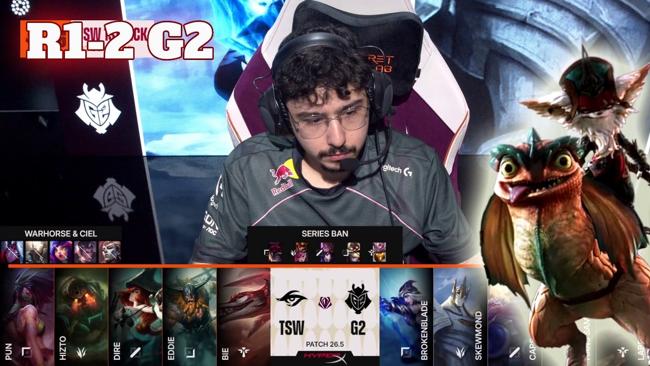 TSW vs G2 - Game 2 | Day 1 First Stand 2026 | Team Secret Whales vs G2 Esports G-2 full game
