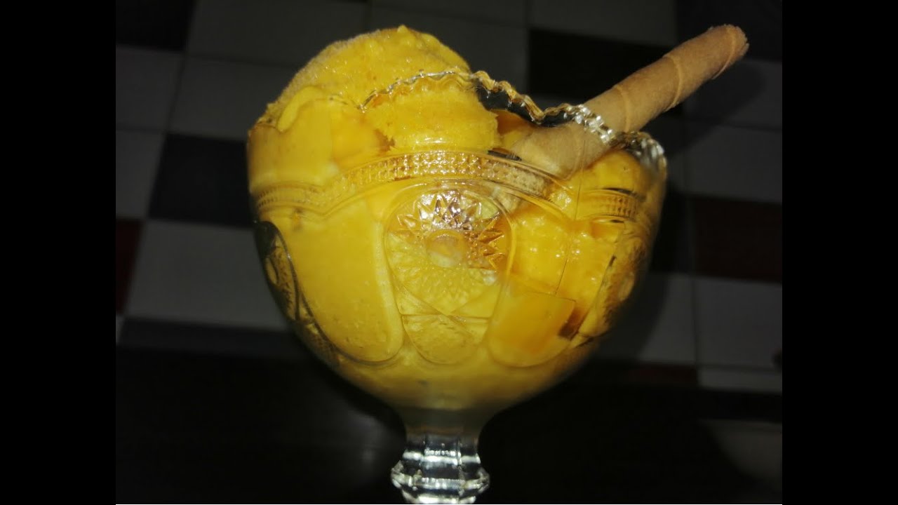 COMO PREPARAR HELADO DE MANGO FACIL, RÁPIDO Y ECONÓMICO / La Tía Milly